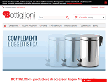 Tablet Screenshot of bottiglioni.it